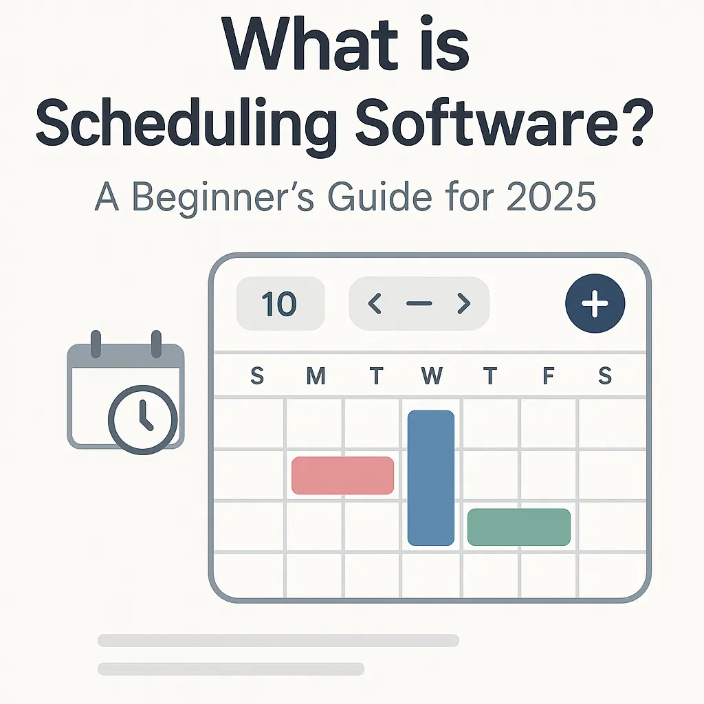 What is Scheduling Software? A Beginner's Guide for 2025
